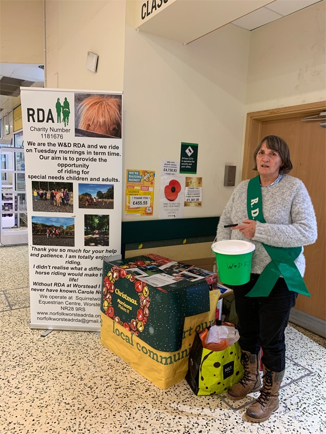 Fundraising for the Worstead and District RDA.